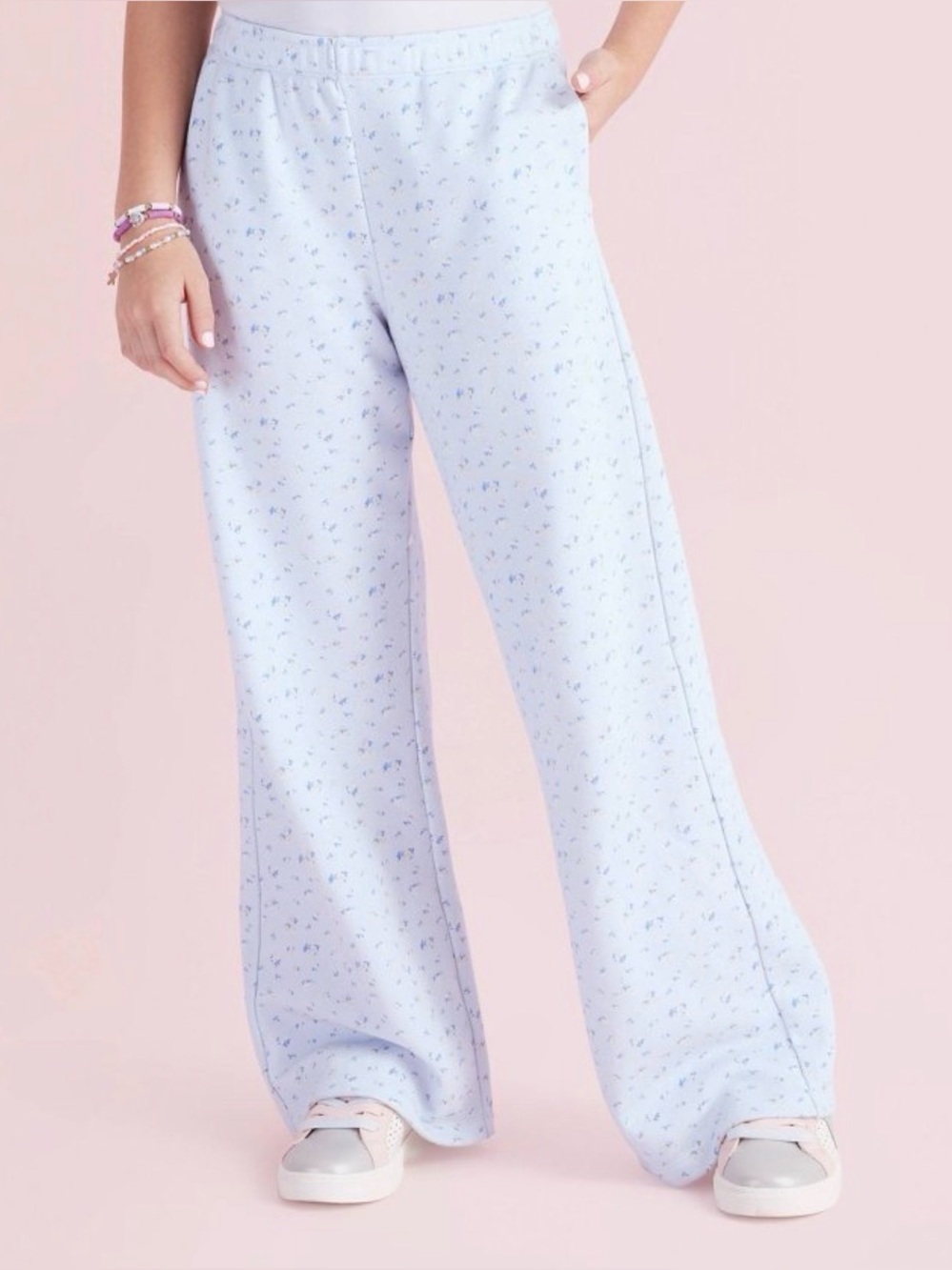 Love shack fancy target Girls' Light Blue Lounge Pants